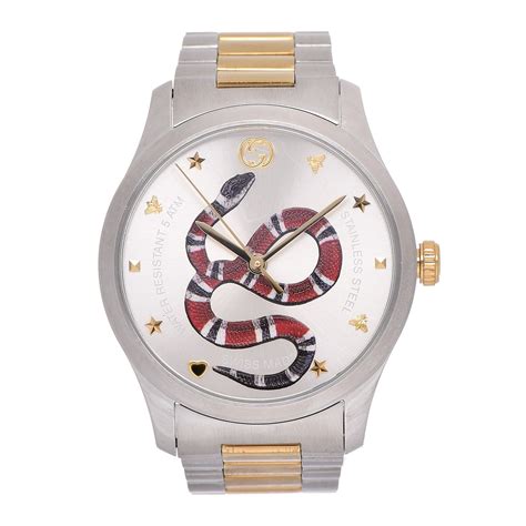 gucci g timeless watch snake|More.